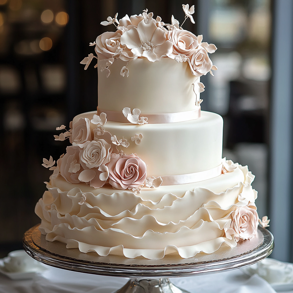 jiaodandanquchifan_Three-tier_cake_different_sizes_the_higher_t_ac4ba542-6641-4688-a427-c4213185b490