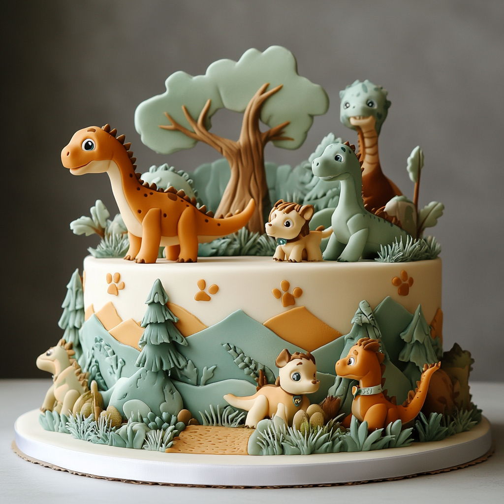 sagbata_One-tier_cake_inspired_by_the_world_of_dinosaurs_from_P_b7510a8a-9319-4c49-9686-1be3177b9594